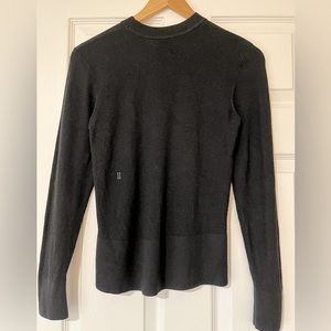 Kit and Ace Women’s Cashmere and Silk Fitted Long Sleeve Top Small